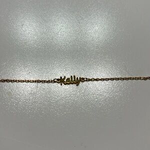 Kelly Nameplate Bracelet